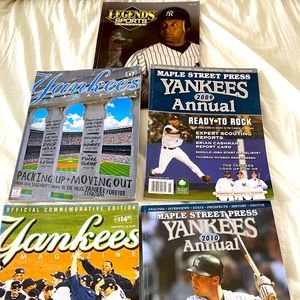 Bundle of 5 Yankee magazines